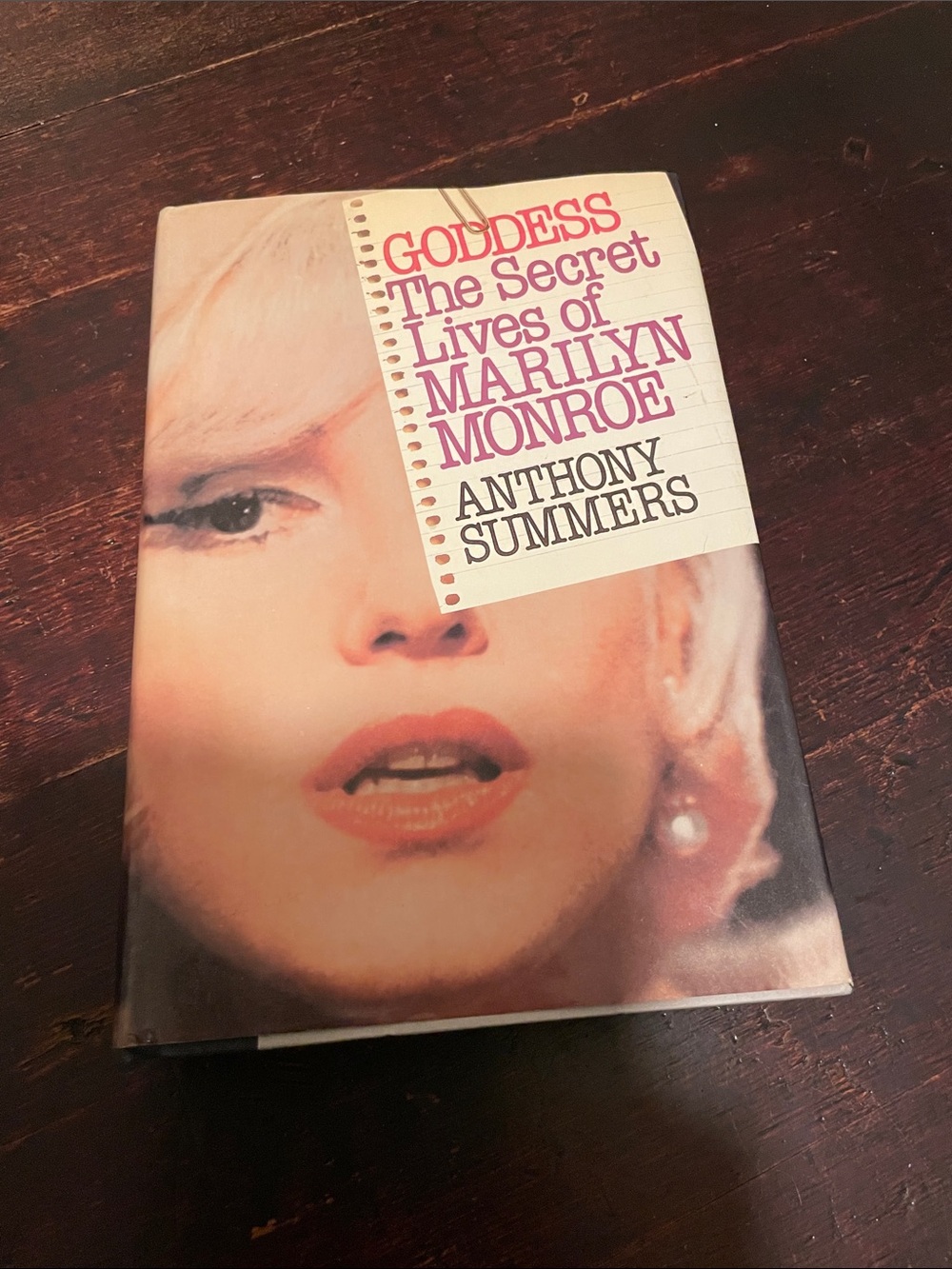 Goddess the secret lives of Marilyn Monroe